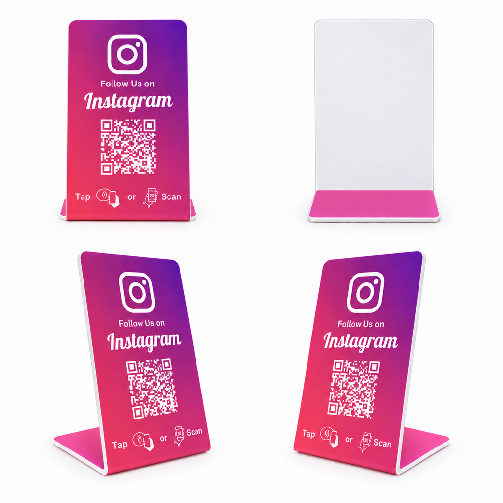 Instagram Tap & Scan Countertop Stand