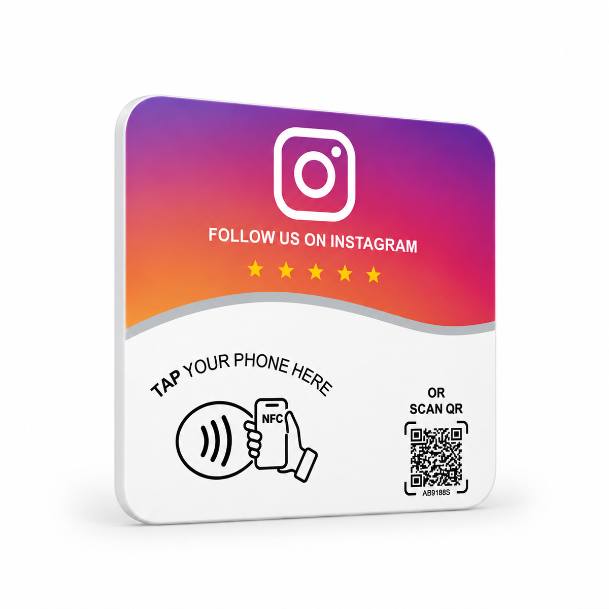 Instagram Tap & Scan NFC Card