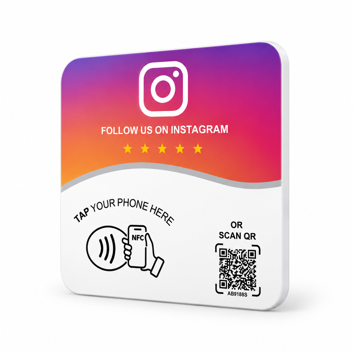 Instagram Tap & Scan NFC Card