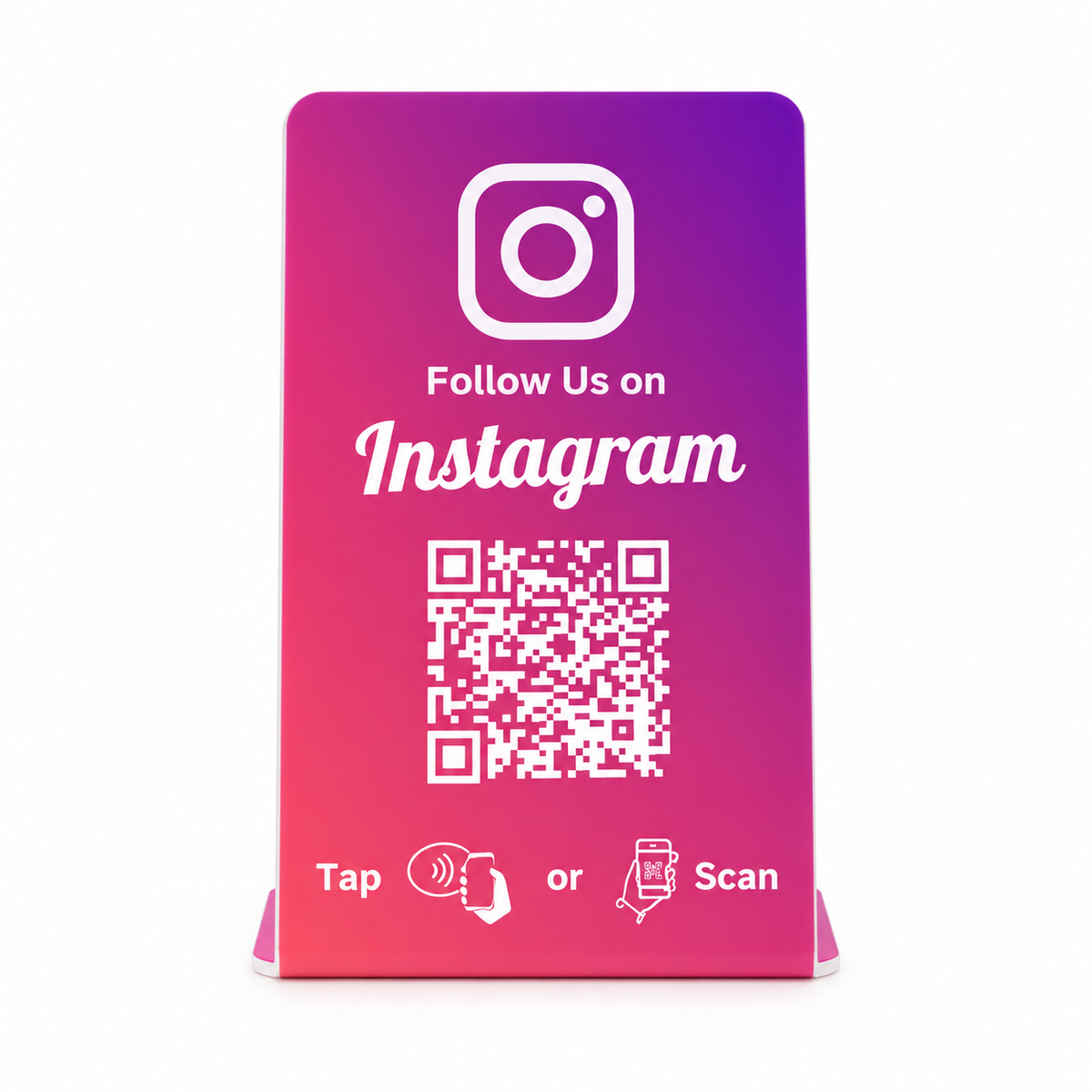 Instagram Tap & Scan Countertop Stand
