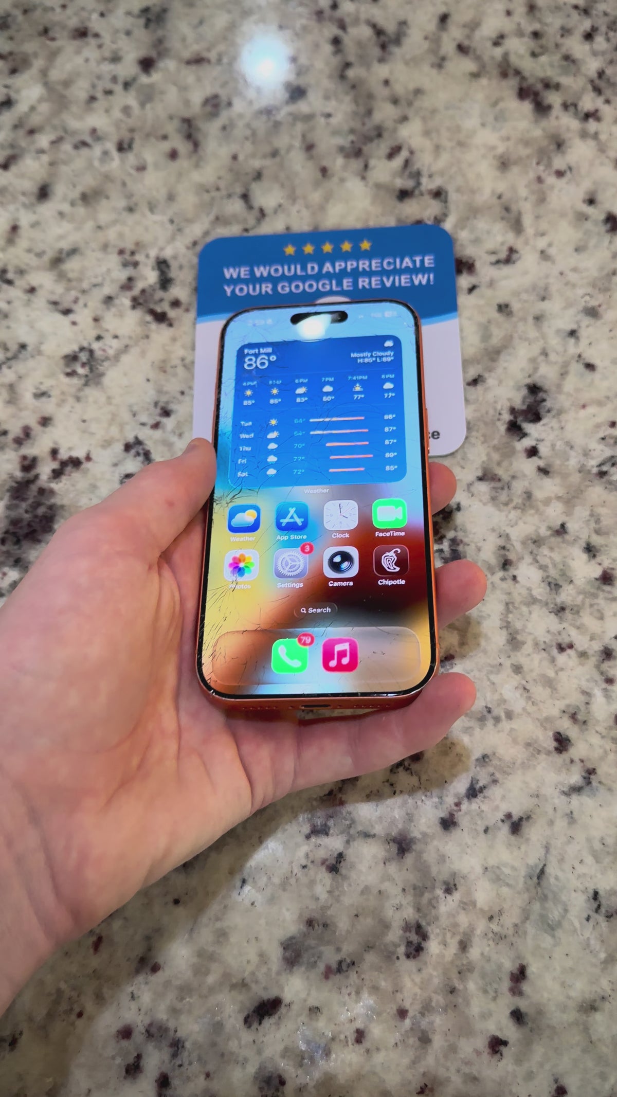 Google Review NFC Card